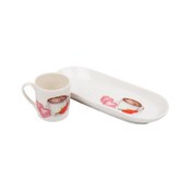 Wholesale - 2pc STRAWBERRY COFFEE TRAY MAISON SUCASA C/P 24, UPC: 810094754570